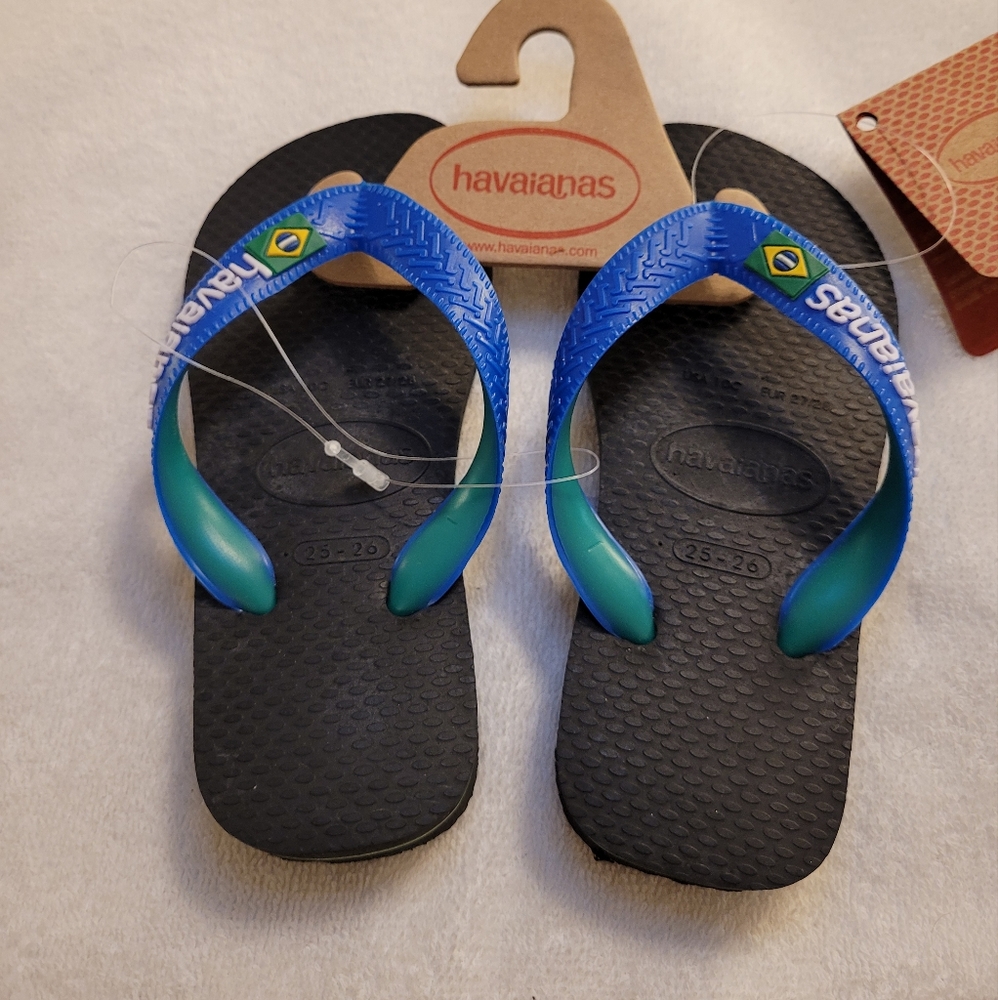 Havaianas Kid’s Flip Flops New Size US 10c or 25-26 or EU 27/28 - Picture 6 of 6